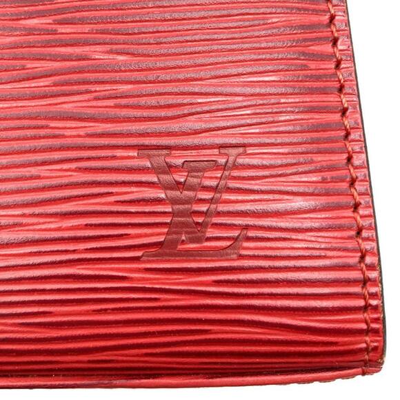 LOUIS VUITTON Red Leather Bag - Picture 9 of 9